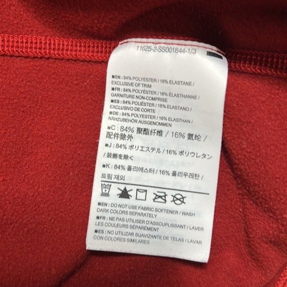 Sold.  Arcteryx Men’s Long Sleeve 1/2 Zip Neck Shirt pull on XL Rust Pocket - Picture 4 of 8